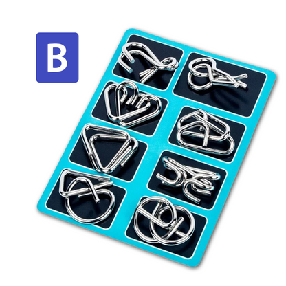 Untangling Iron Link Unlock Interlock Game