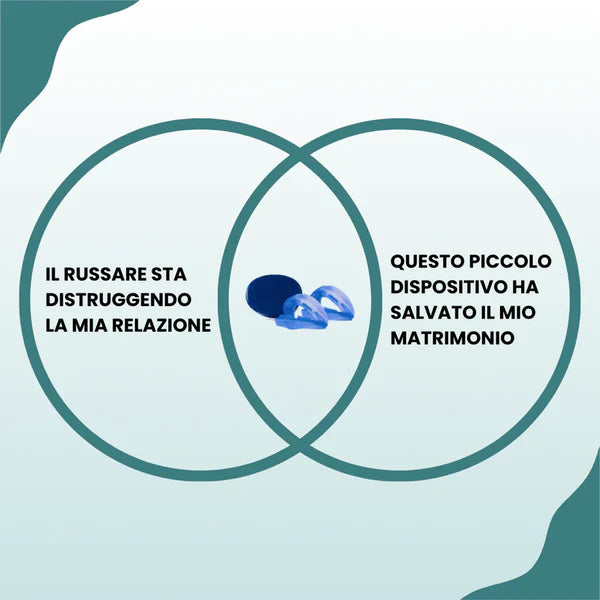 Bite anti-russamento silenzioso universale