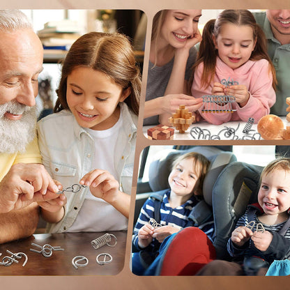 Untangling Iron Link Unlock Interlock Game