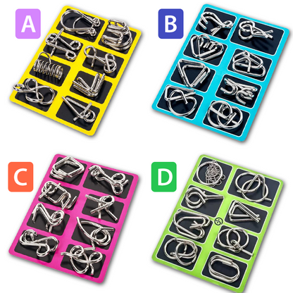 Untangling Iron Link Unlock Interlock Game