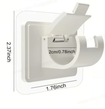 No-Drill Curtain Rod Brackets