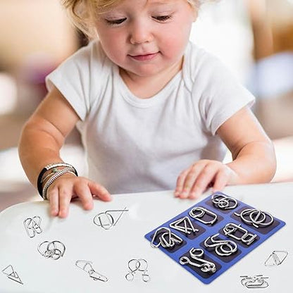 Untangling Iron Link Unlock Interlock Game